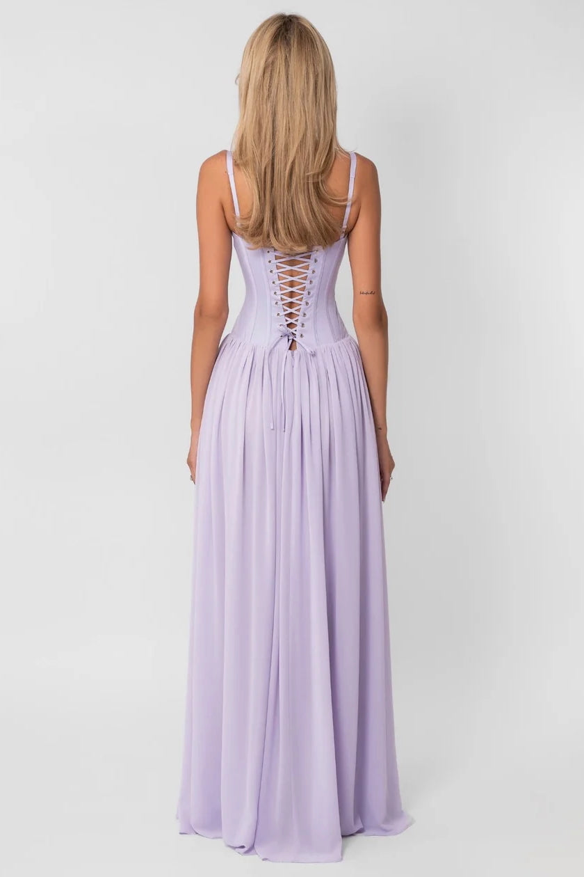 Fenity Elena Maxi Dress - Purple