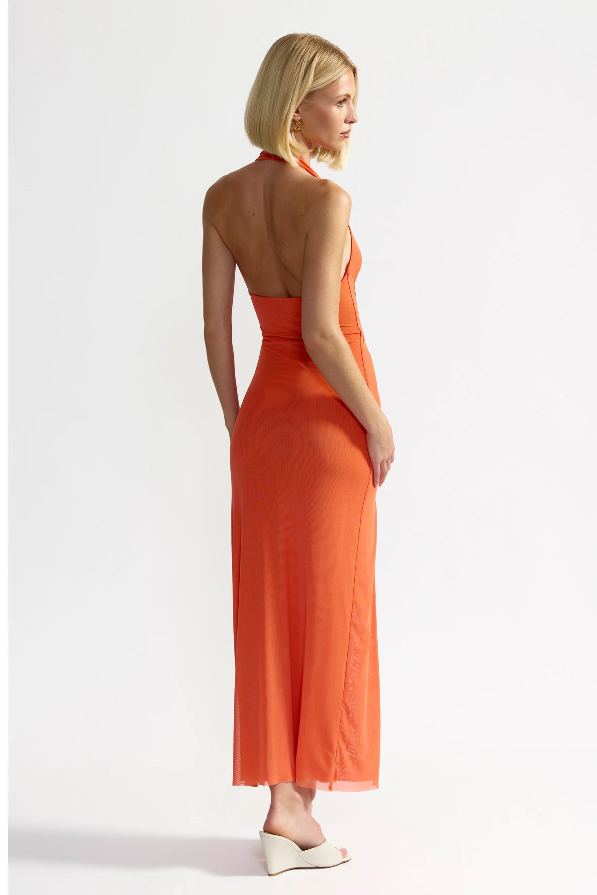 Lexi Soraia Dress - Tangerine