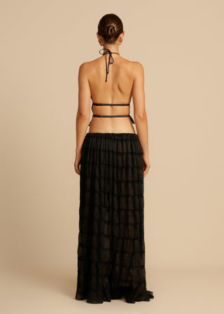 Arcina Ori Juliette Halter Top - Black