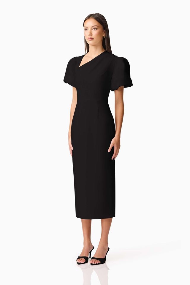 Elliatt Hester Midi Dress - Black