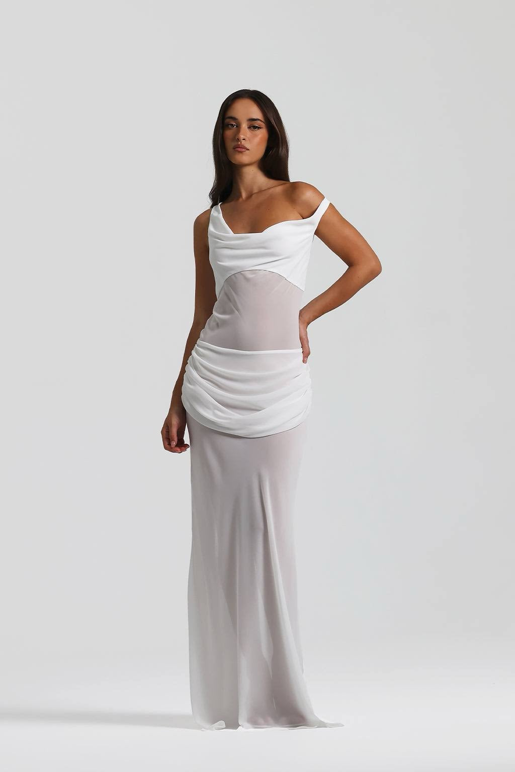 Natalie Rolt Cadence Dress - White