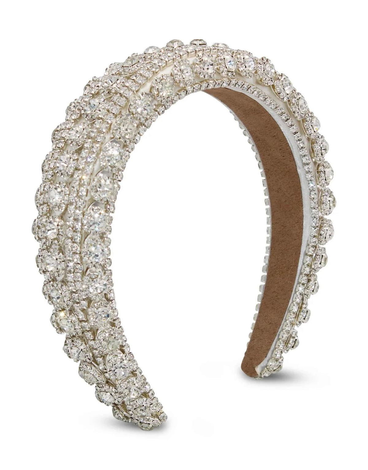 Morgan & Taylor Avah Headband - White & Silver