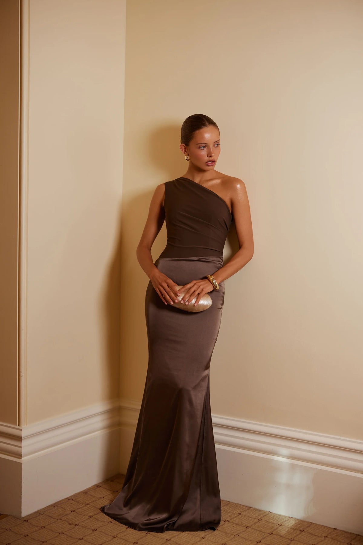 Elle Zeitoune Shay Dress - Espresso