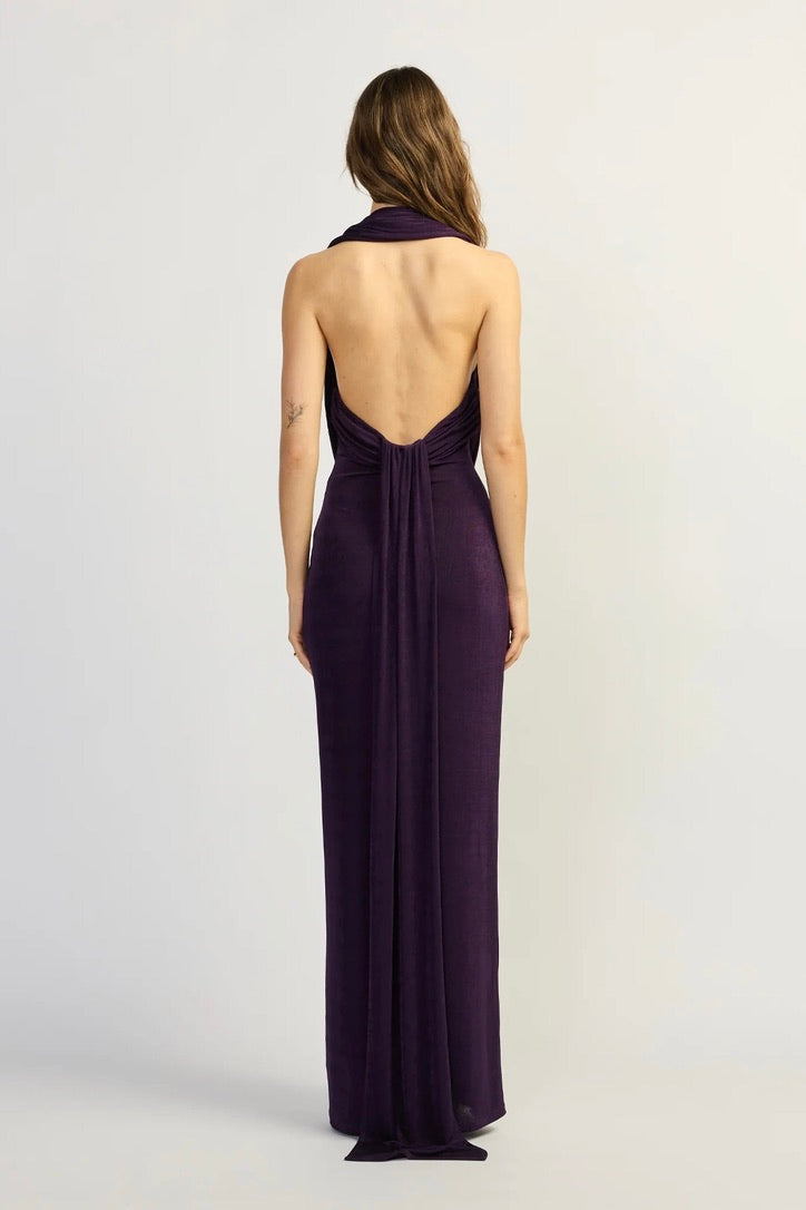 Tojhà Vianna Dress - Blackberry