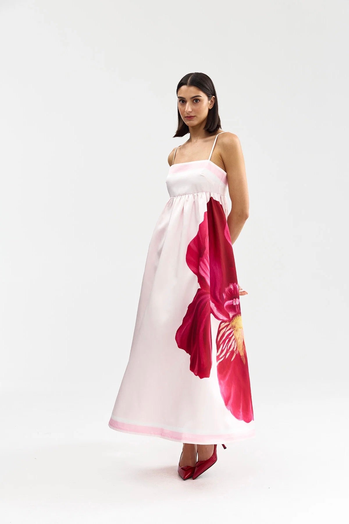 Aston Studio Delphine Gown - Fairy Iris