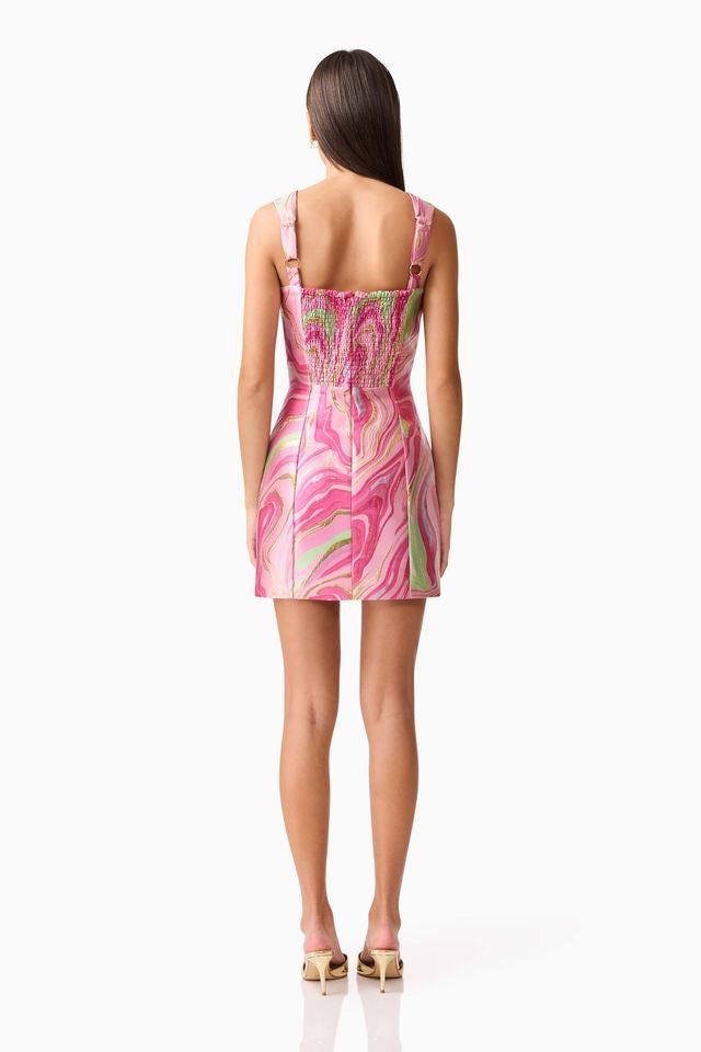 Elliatt Mirella Mini Dress - Pink Multi