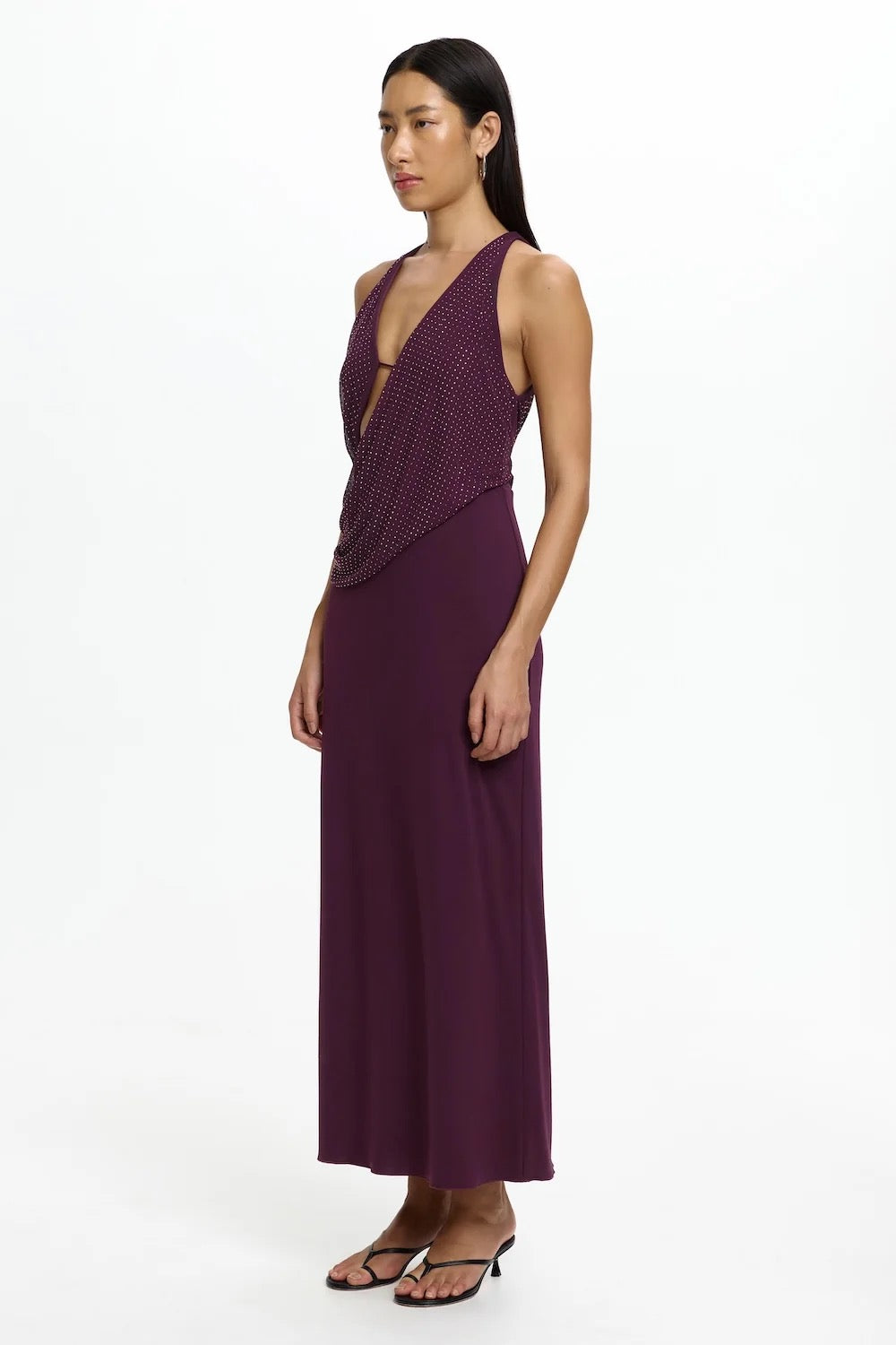 Significant Other Harriett Maxi Dress - Eggplant
