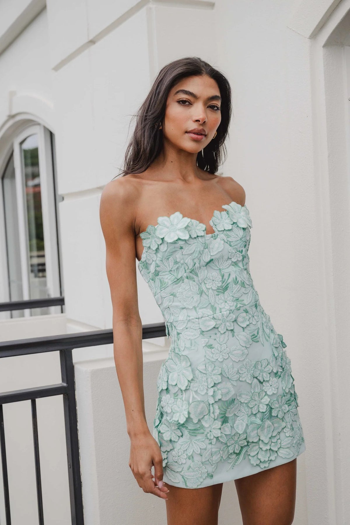 Elliatt Roseate Maxi Dress - Mint Green