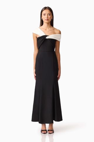 Elliatt Ruby Gown - Black White