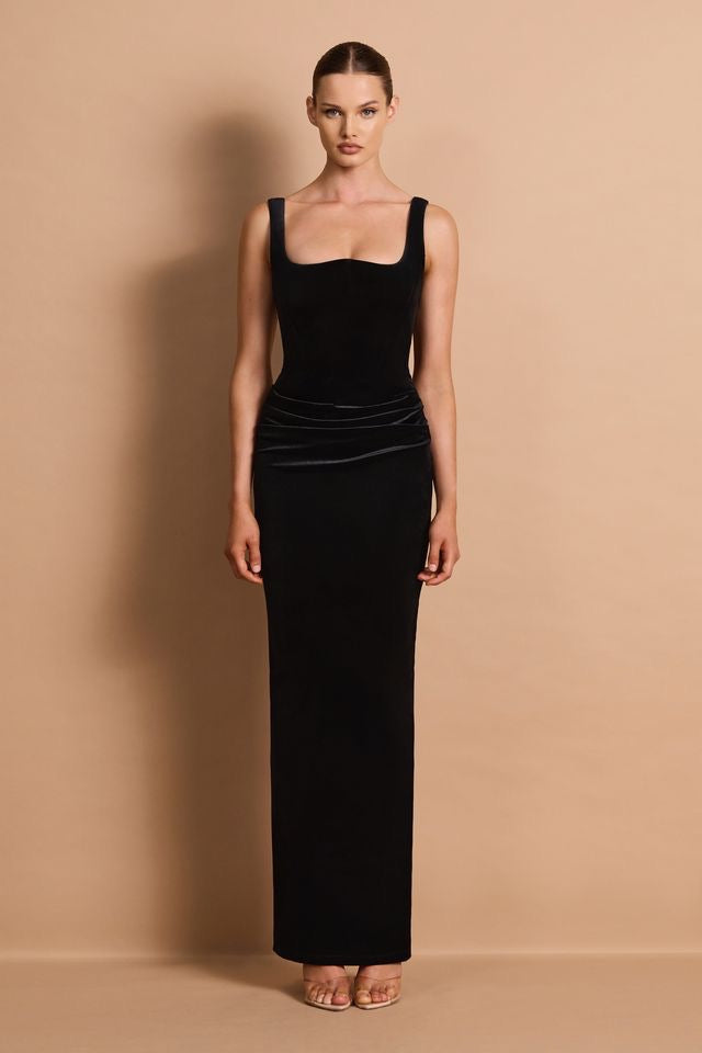 Nookie Veda Maxi Dress - Black
