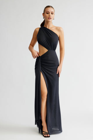 Lexi Zaniah Dress - Charcoal