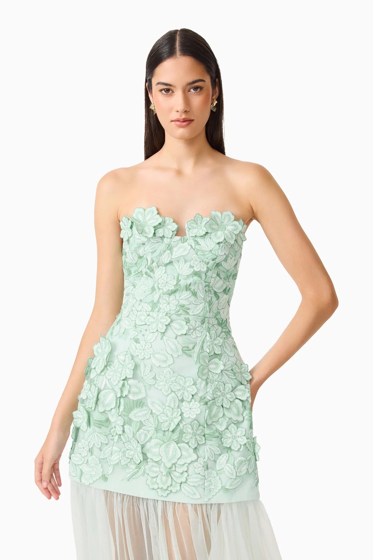 Elliatt Roseate Maxi Dress - Mint Green