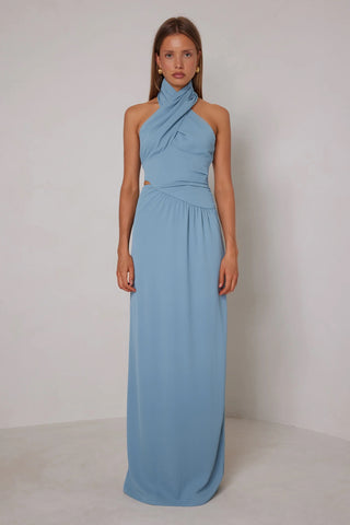 Elle Zeitoune Anisha Dress - Blue Aura