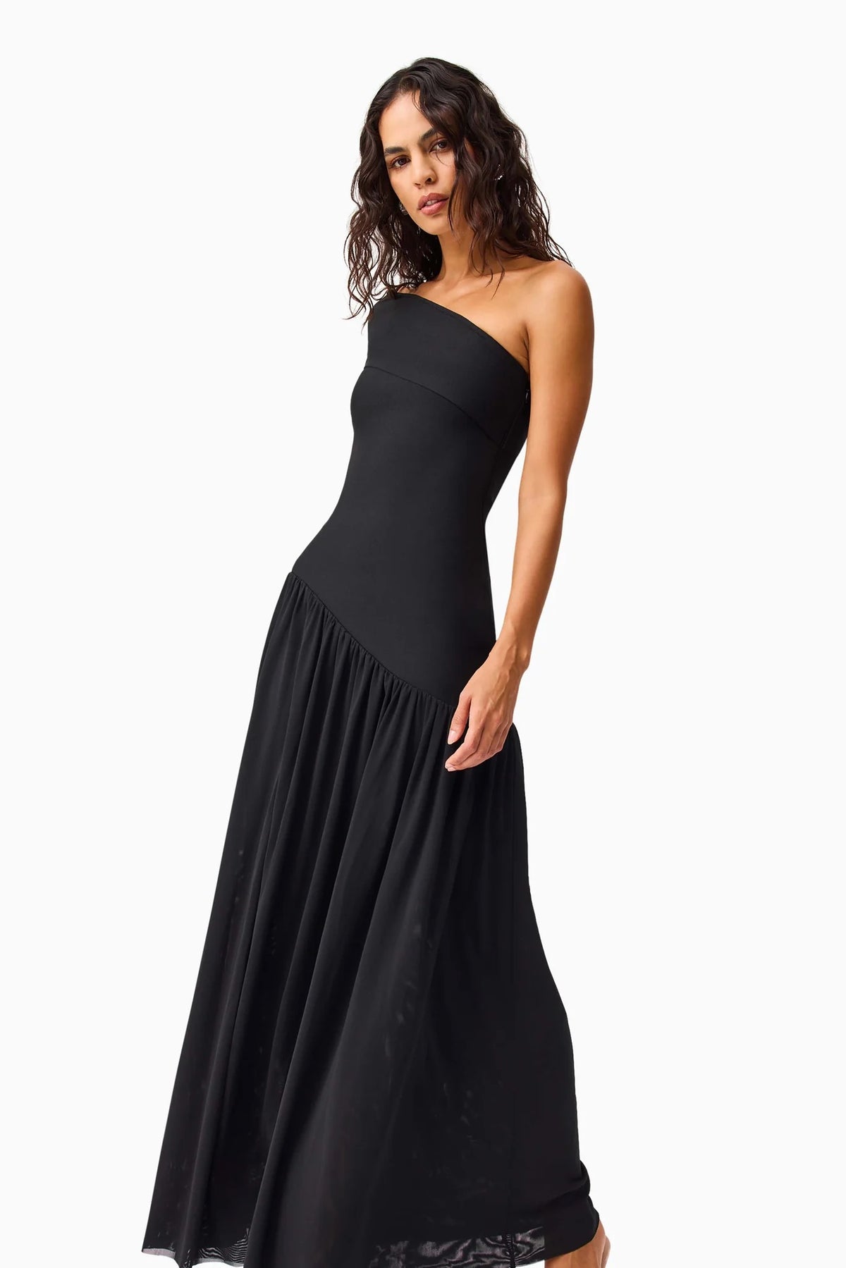 Elliatt Jesselle Asymmetrical Gown - Black