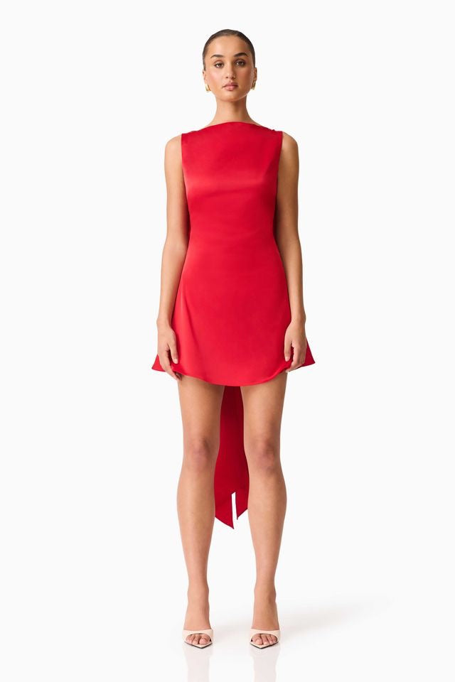 Elliatt Jacinta Shift Mini Dress - Red Elliatt Jacinta Shift Mini Dress - Red