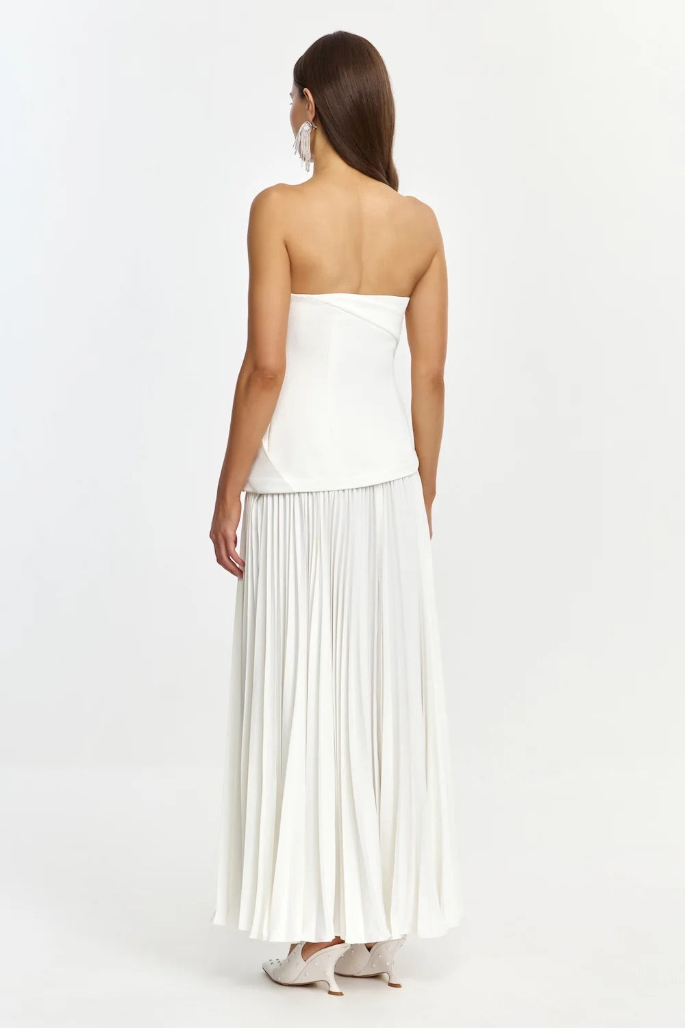 Acler Harden Maxi Dress - Ivory