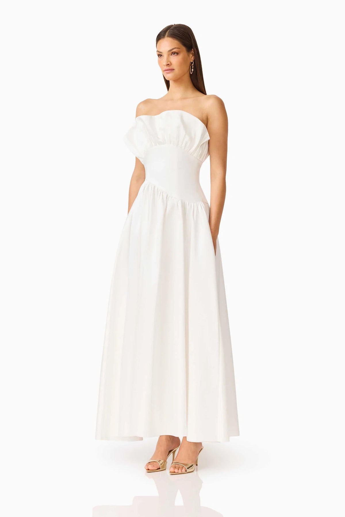 Elliatt Laurel Maxi Dress - White