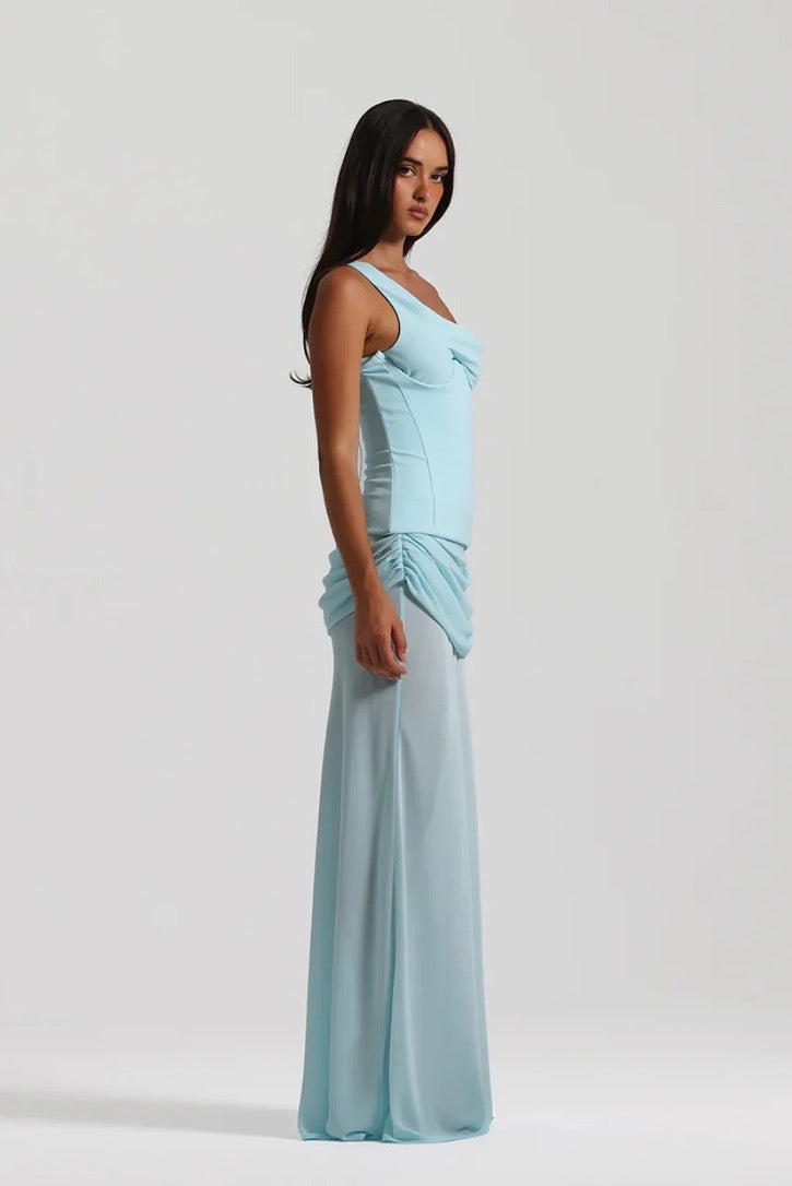 Natalie Rolt Cadence Dress - Baby Blue