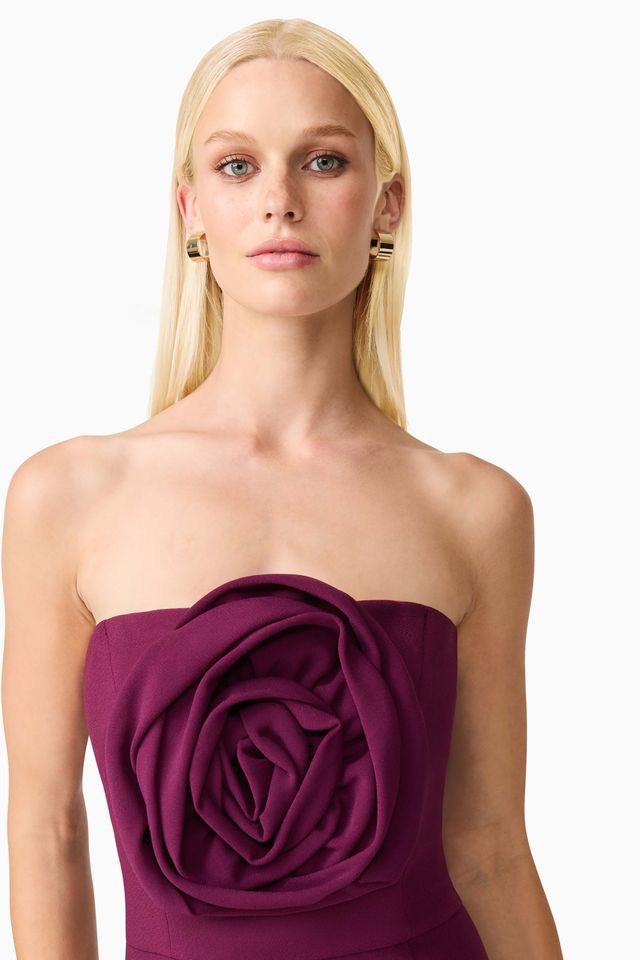 Elliatt Theresa Midi Dress - Grape