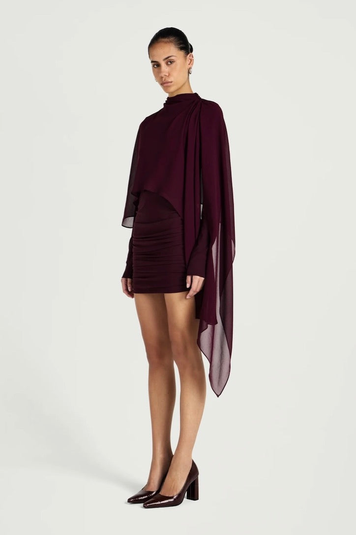 Benni Silas Mini Dress - Grape