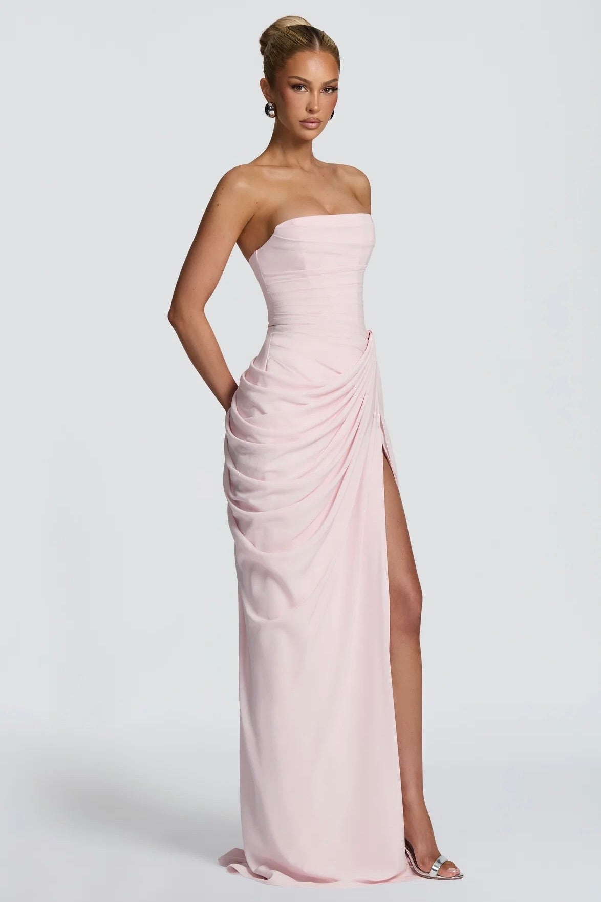 Babyboo Cyra Maxi Dress - Blush