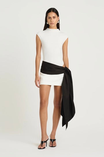 Benni Dakota Mini Dress - White
