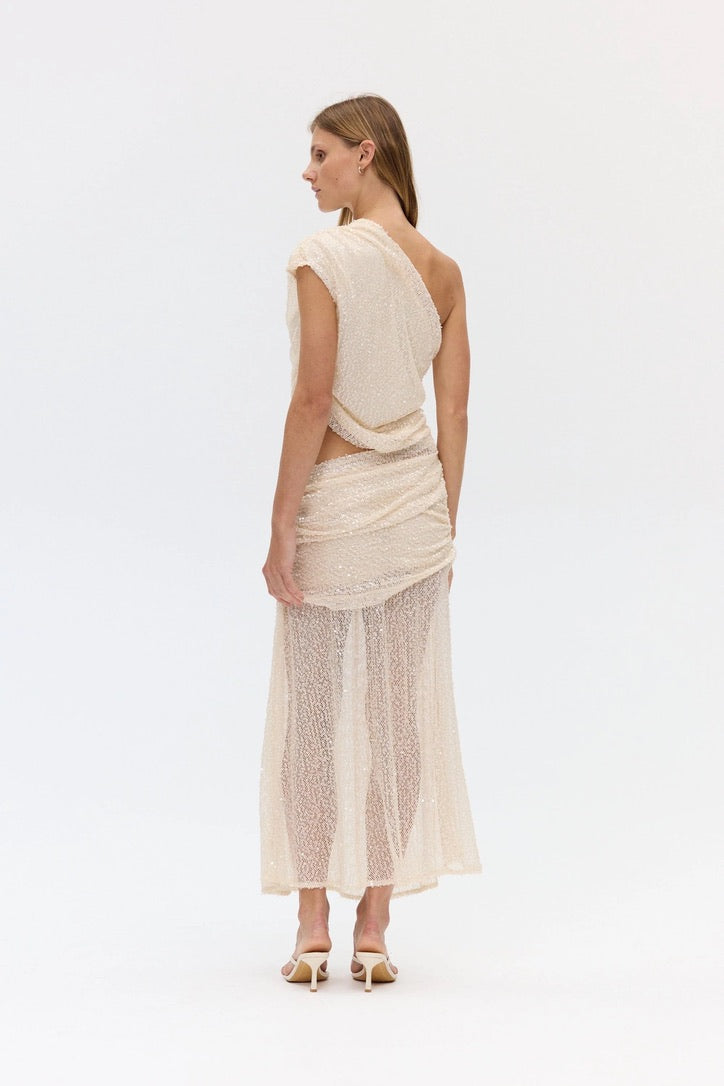 Third Form Nightfall Sequin Maxi Dress - Shell