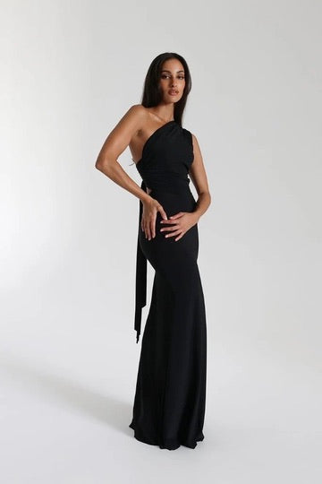 Natalie Rolt Fabienne Gown - Espresso