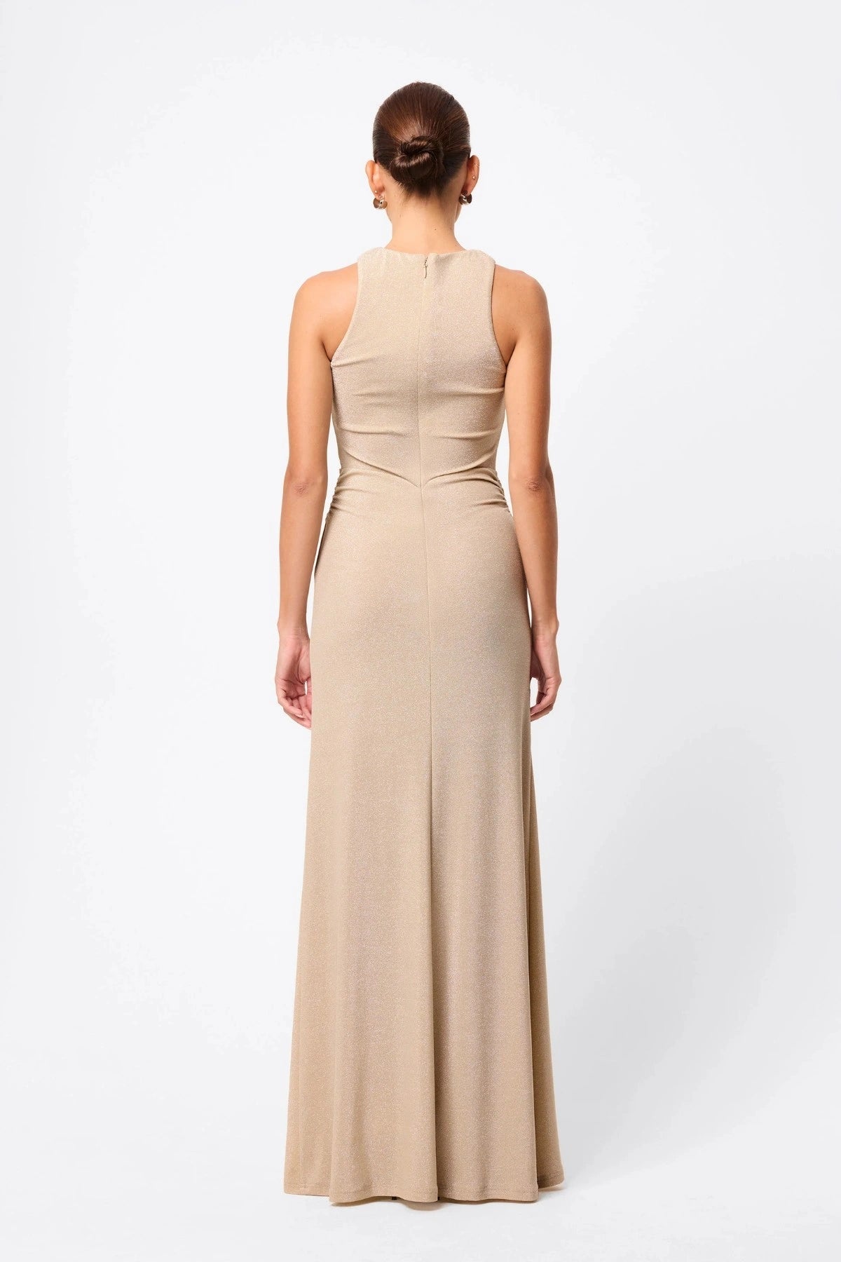 Mossman Adore You Maxi Dress - Gold - Dress Hire AU Mossman Adore You Maxi Dress - Gold - Dress Hire AU