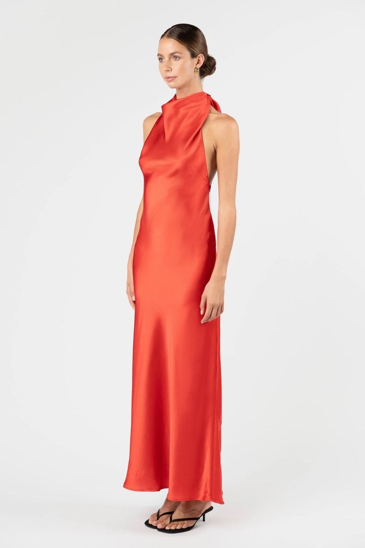 One Fell Swoop Kristina Dress - Tori Satin