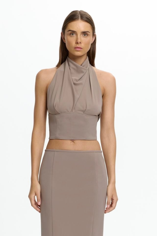 Significant Other Lumi Top - Taupe