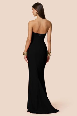 Nookie Aaliyah Strapless Gown - Black