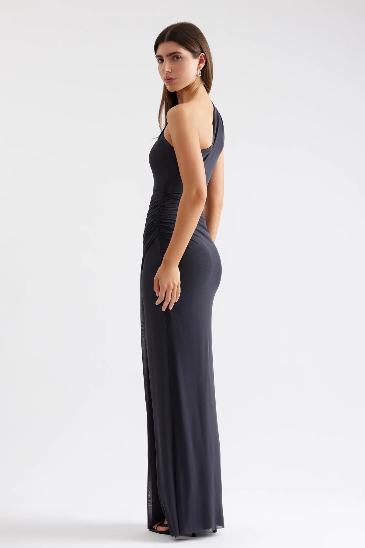 Lexi Viola Dress - Charcoal