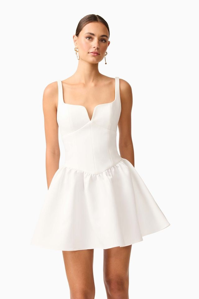 Elliatt Hester Mini Dress - Ivory
