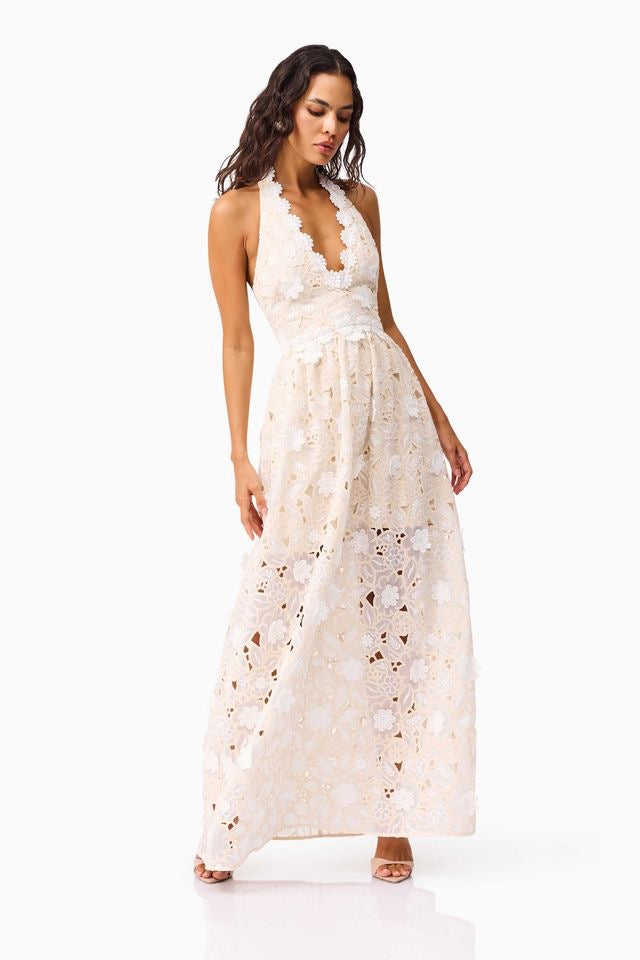 Elliatt Sienna Gown - Ivory Cream