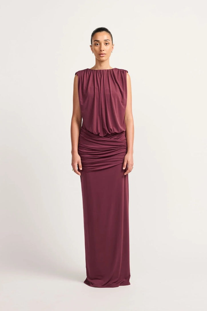 Tojhà Leighton Dress - Mulberry