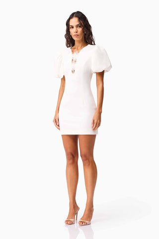 Elliatt Euphoria Mini Dress - White