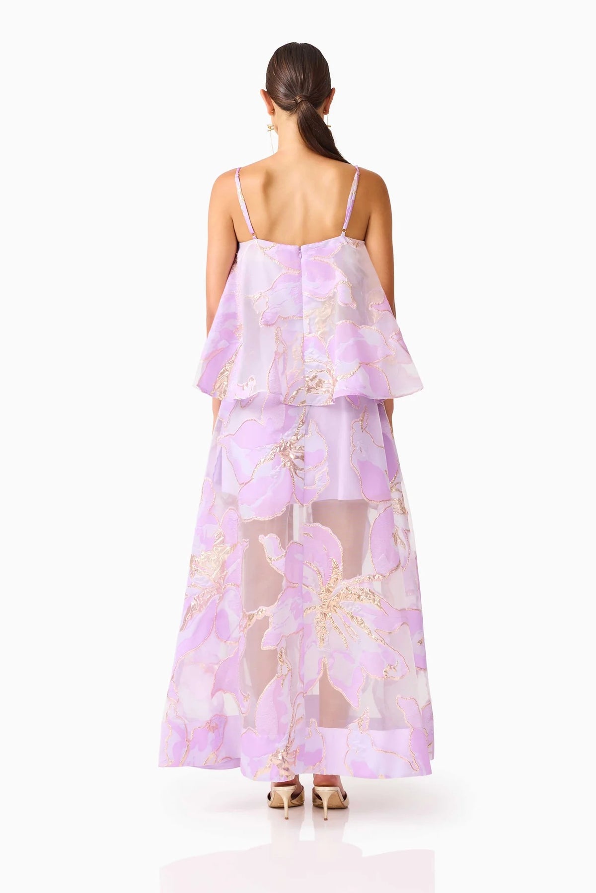 Elliatt Elysia Gown - Lilac Floral