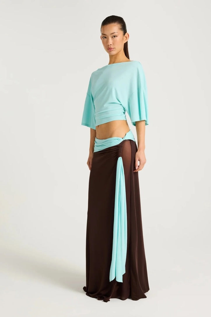 Benni Arlo Tee - Choc Turquoise