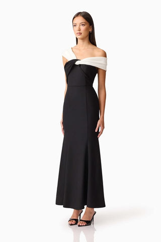 Elliatt Ruby Gown - Black White