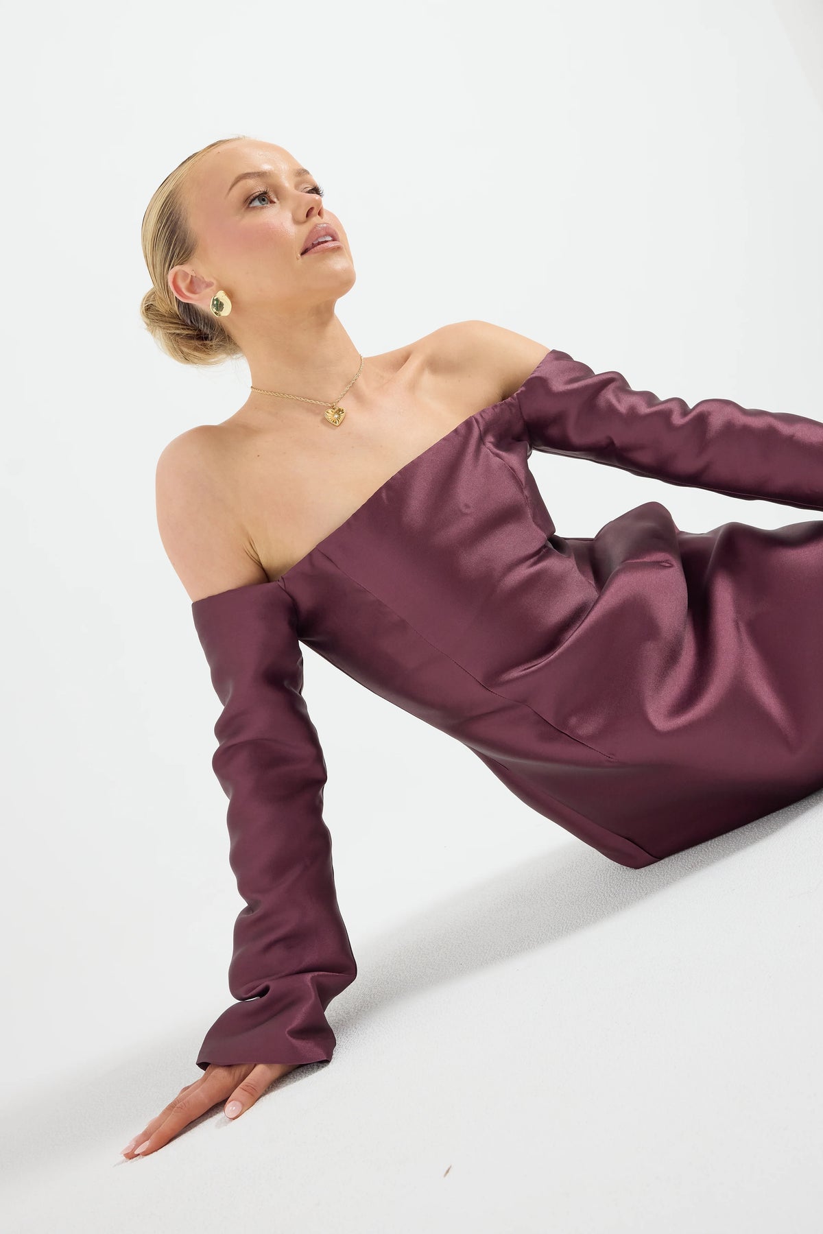Pasduchas Pippa Long Sleeve Mini Dress - Cherries Jubilee