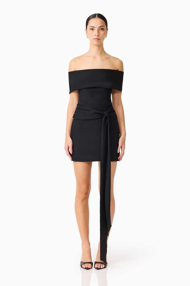 Elliatt Chantal Strapless Mini Dress - Black