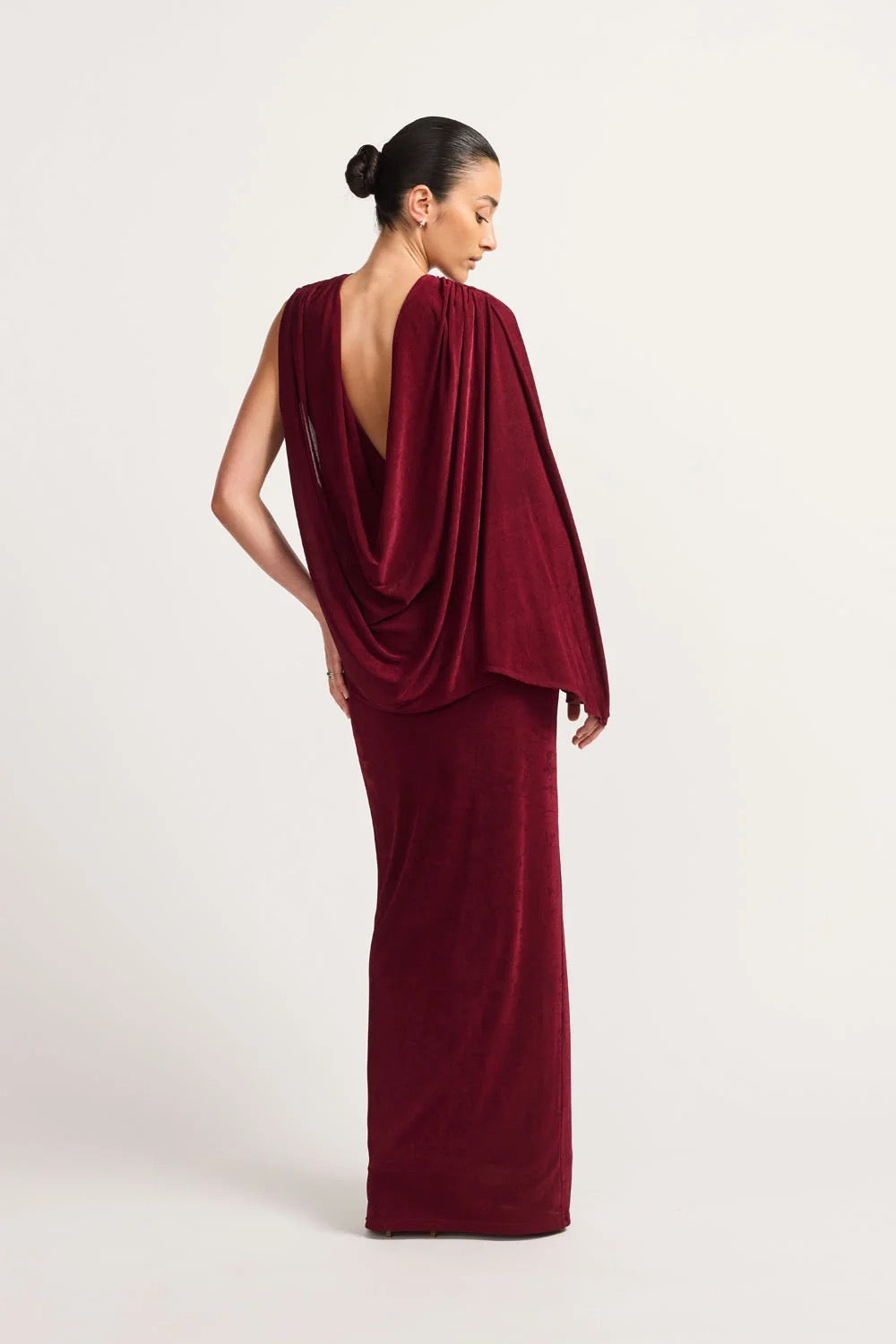 Tojhà Lenita Dress - Plum Liqueur