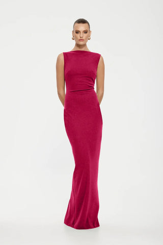 Effie Kats Verona Gown - Raspberry