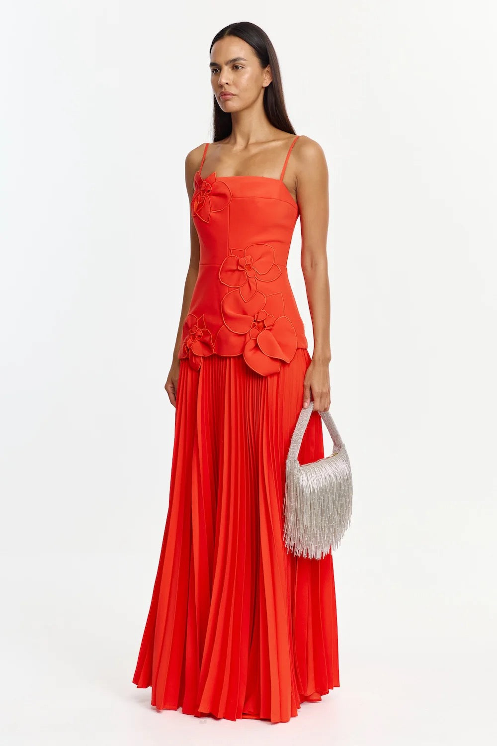 Acler Avision Maxi Dress - Chilli