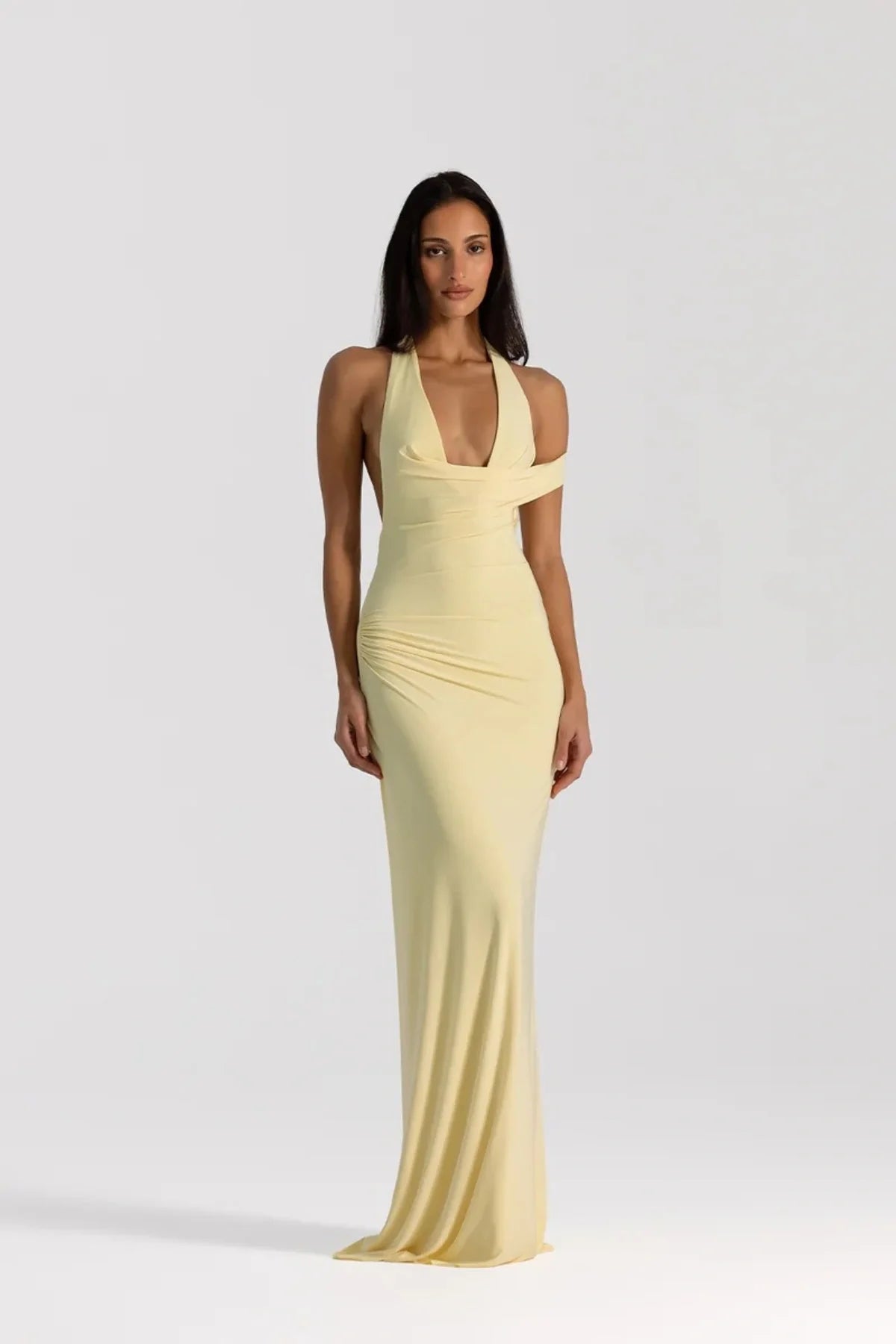 Natalie Rolt Mariela Gown - Lemon