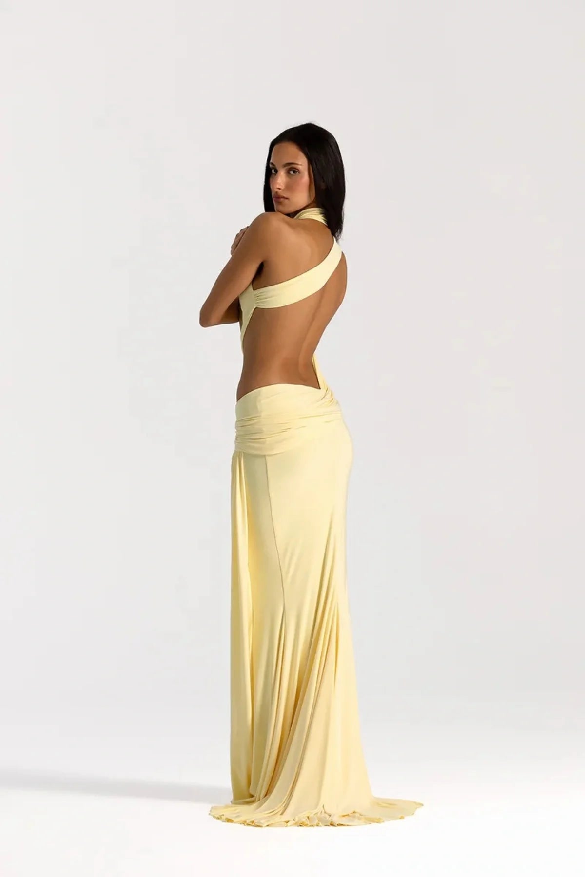Natalie Rolt Odette Gown - Lemon