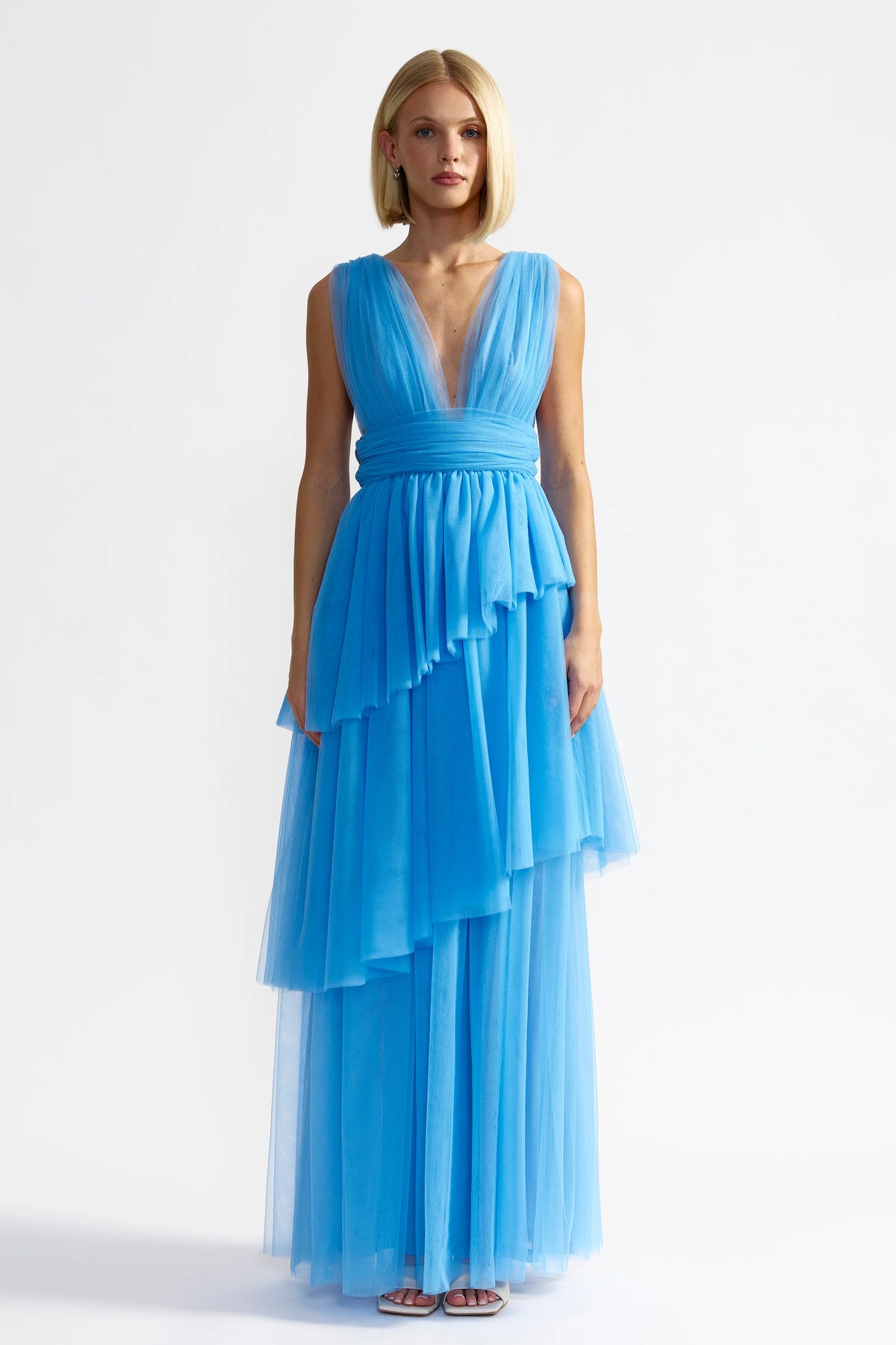 Lexi Romeo Dress - Sky Blue