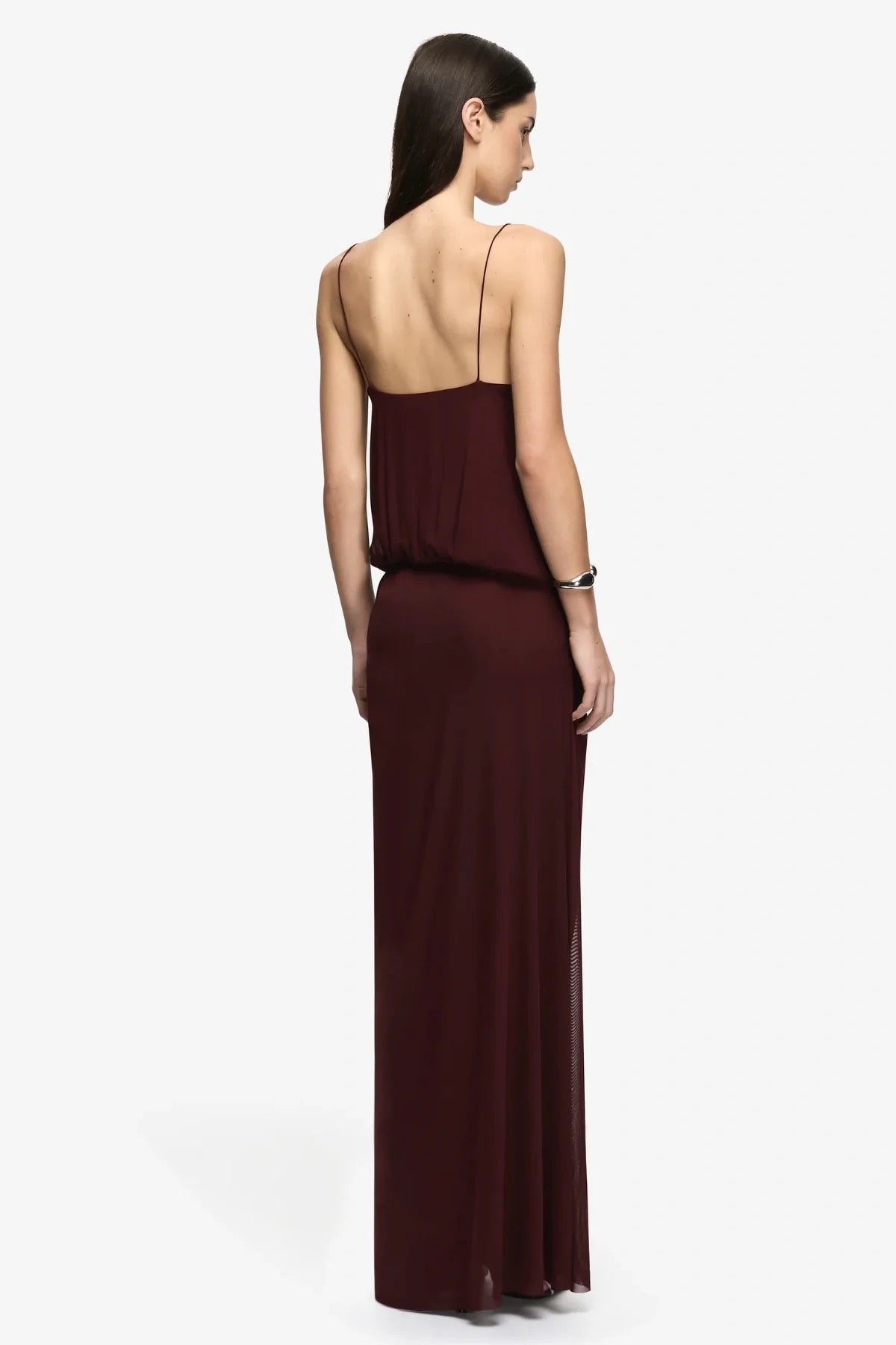Bec & Bridge Kora Blouson Maxi Dress - Plum