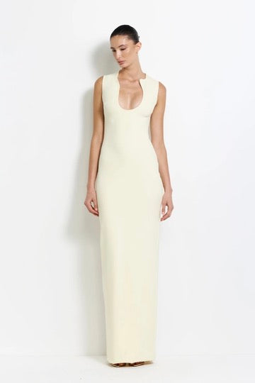 Effie Kats Bloom Gown - Lemon